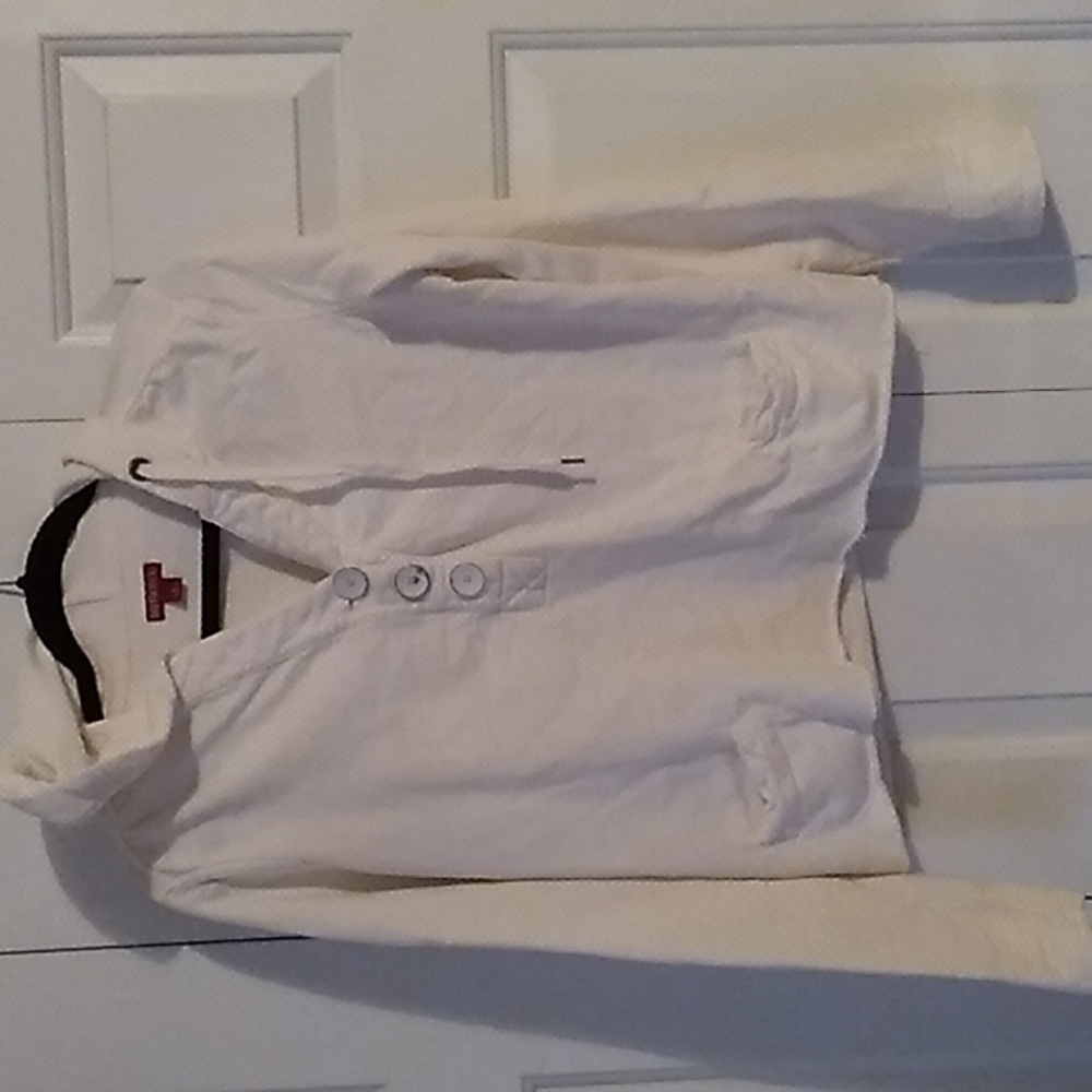 Merona Cream Hoodie Sweatshirt